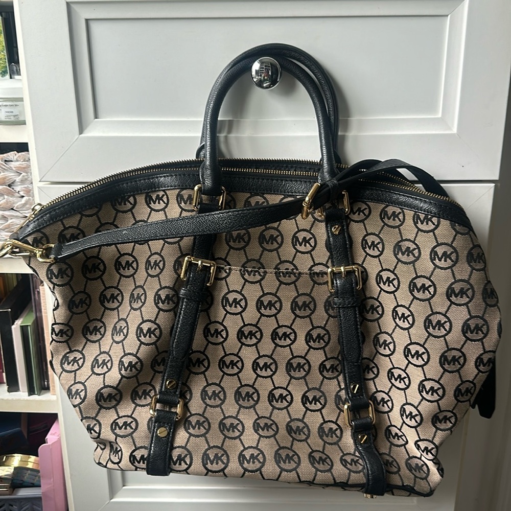Michael Kors signature satchel handbag. This was one of my favorite bags.